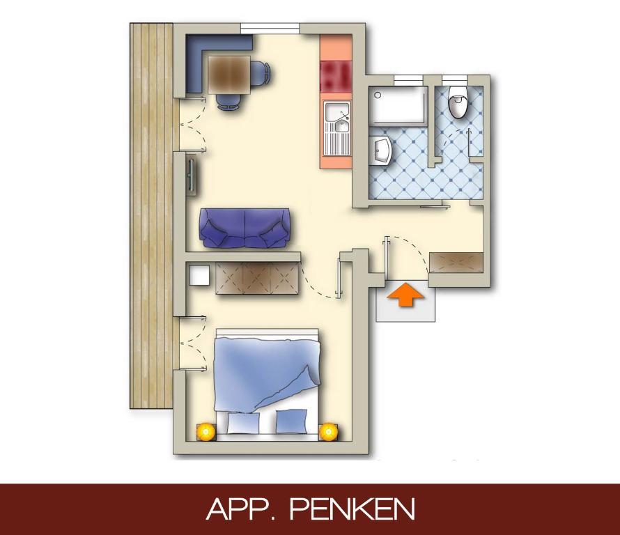 Appartements Enzian Finkenberg Ruang foto